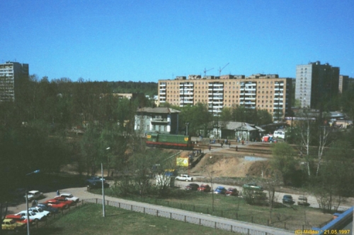 Станция Павшино, город Красногорск, 25 мая 1997 год (c) MiStar